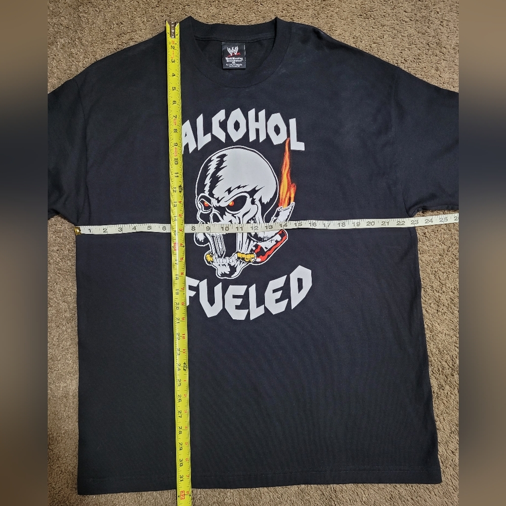 VTG 2001 ALCOHOL FUELED STONE COLD STEVE AUSTIN WWF WRESTLING T-SHIRT XL RARE - Picture 6 of 9